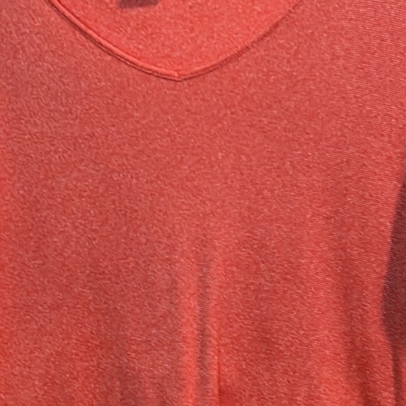 Gap. Orange. Metallic. Vneck. Sweater. XSmall. - Picture 2 of 5